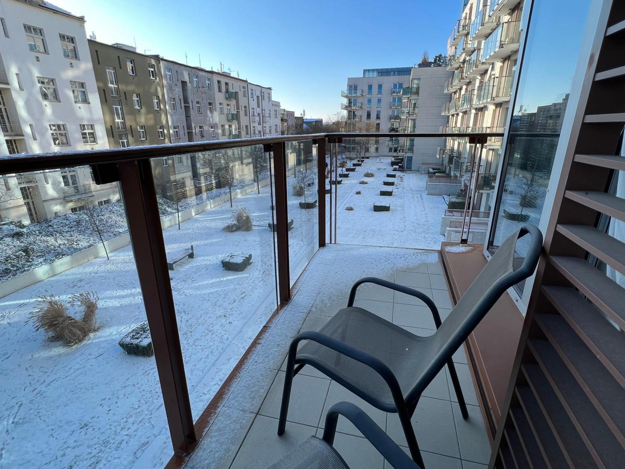 Ferienwohnung Tva Oaza V Srdci Vinohrad Prag Exterior foto